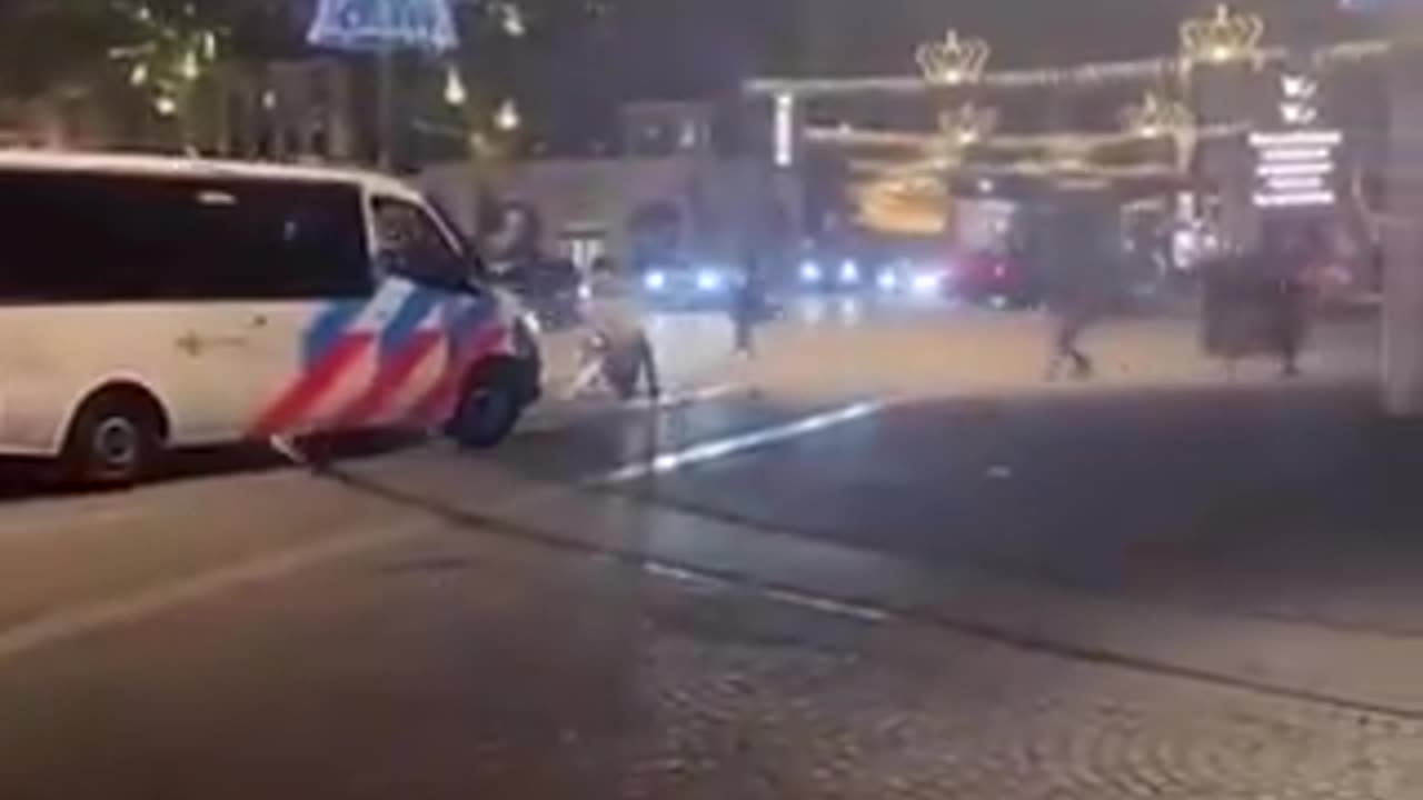 Muslim pogrom against Israelis in Amsterdam