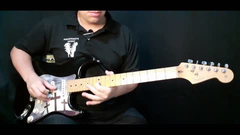 Aula - Down To The Waterline (Dire Straits) Solo Intro