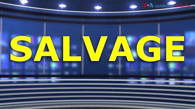 News Words: Salvage