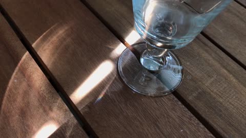 Rainbow on the table