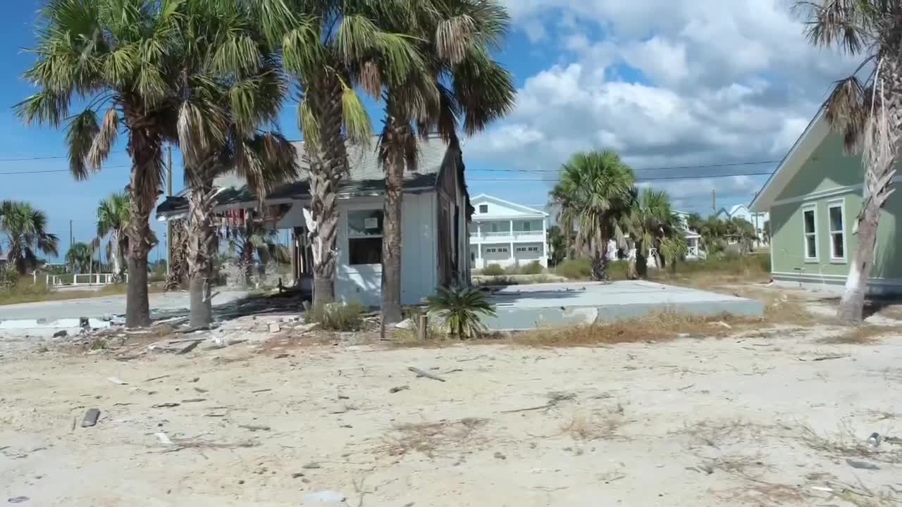 Mexico Beach Florida: 1 year after Hurricane Michael hit.