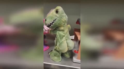 Hilarious dinosaur toy!