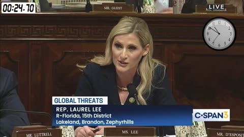 Rep. Laurel M. Lee grills FBI Director Wray & DHS Secretary Mayorkas - Nov. 15, 2023