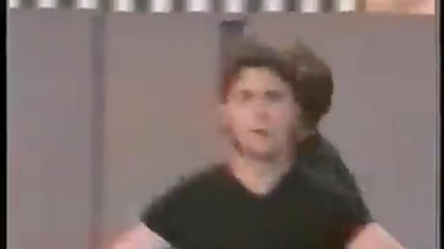 One of the first of Zelensky's appearances on Russian TV (KVN Competition, comedy, dance)