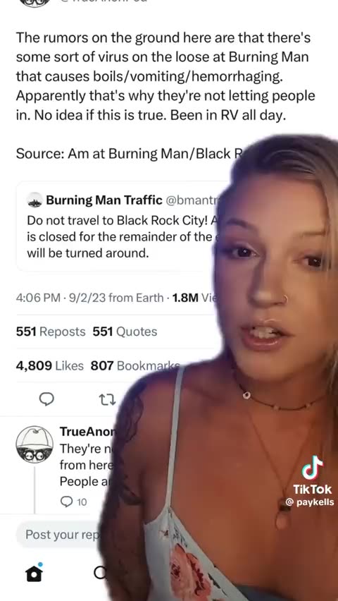 National emergency at Burning Man Festival! WTF?!