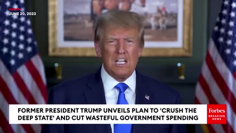 BREAKING NEWS_ Trump Unveils Plan To 'Crush The Deep State'