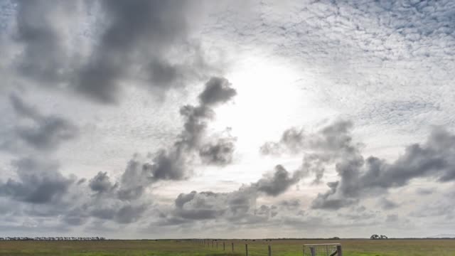 Beautiful clouds, all kinds of shapes, amazing,