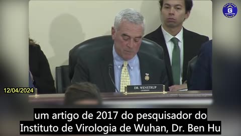 【PT】Brad Wenstrup faz comentários sobre o relatório final da pandemia de covid 19