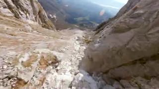 Drone captured thrilling footage of death valley