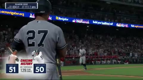 El Home Run número 50 de Aaron Judge en el 2022