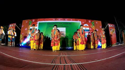 Bodo flok dance Chiang mai Thailand,,
