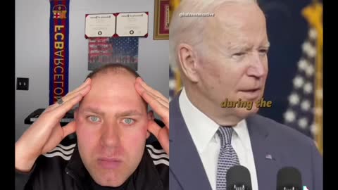 What is Joe Biden saying?