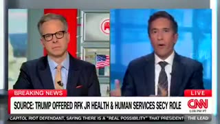 CNN Hosts Suffer MeltDown Over Trump Appointing RFK Jr. Secretary of Health and Human Services