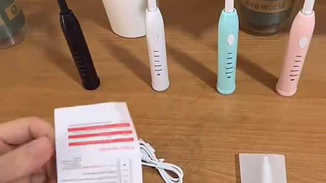 An electric toothbrush