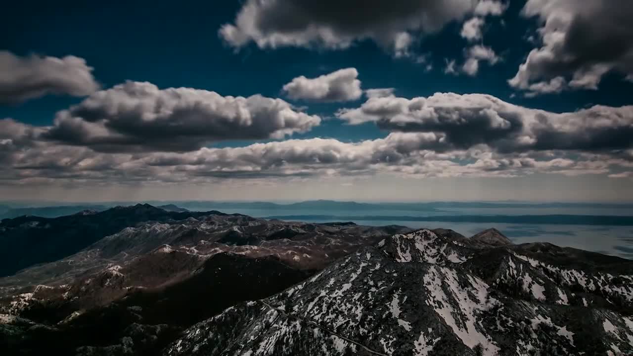 Breathtaking time lapse photography of island thunderstorm