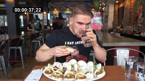 HUGE CHINESE FOOD CHALLENGE! Chinese Bao