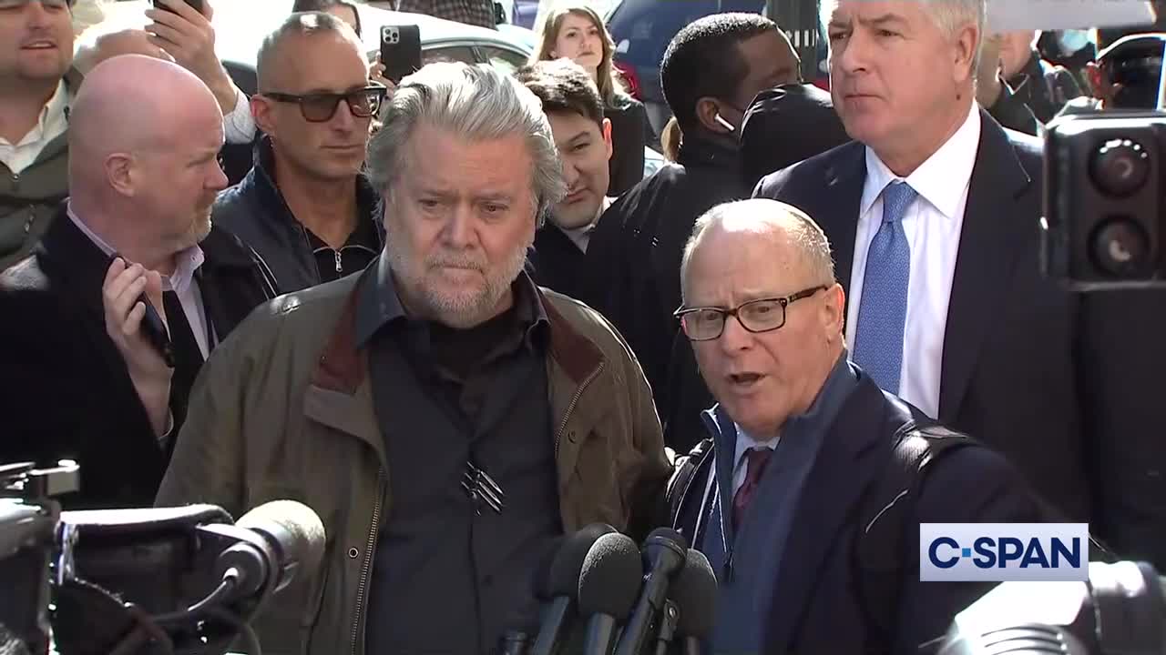 Steve Bannon Sentenced to Four Months in Prison for Contempt of Congress