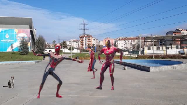 dance of superheroes