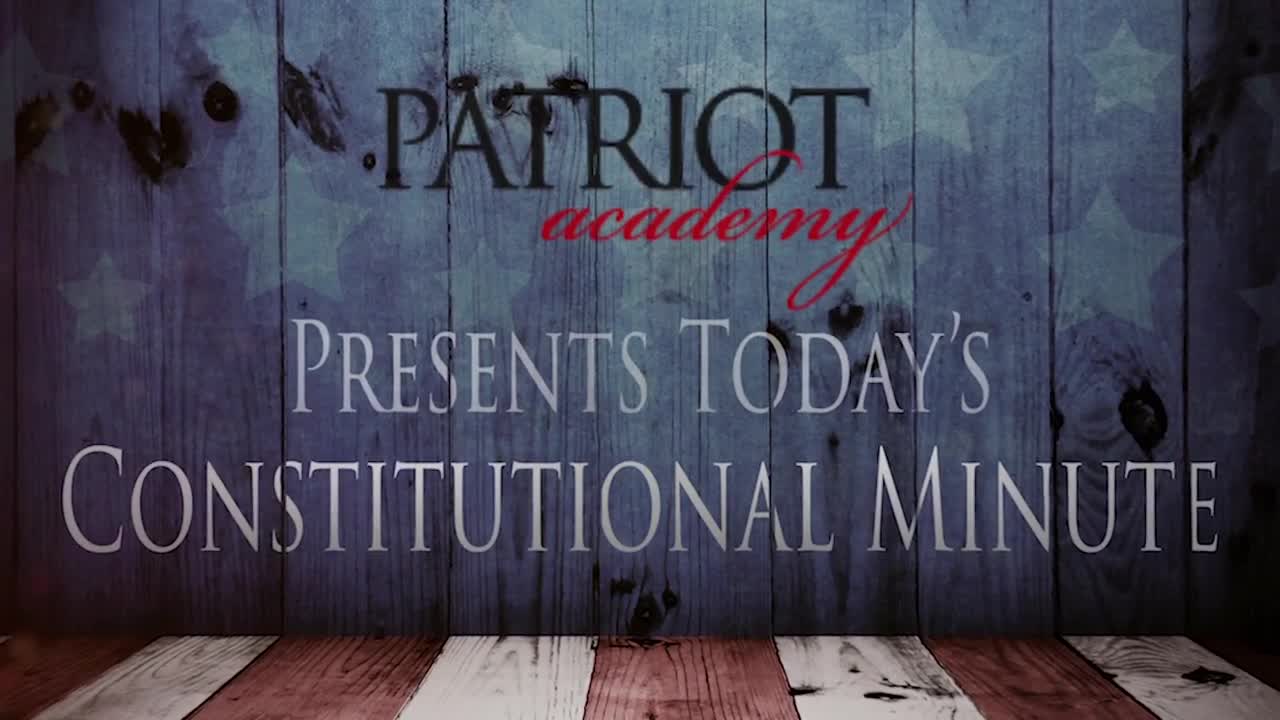 Today's Constitutional Minute Covers the Phrase that Could Determine Presidency.