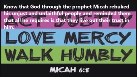 Micah 6:8