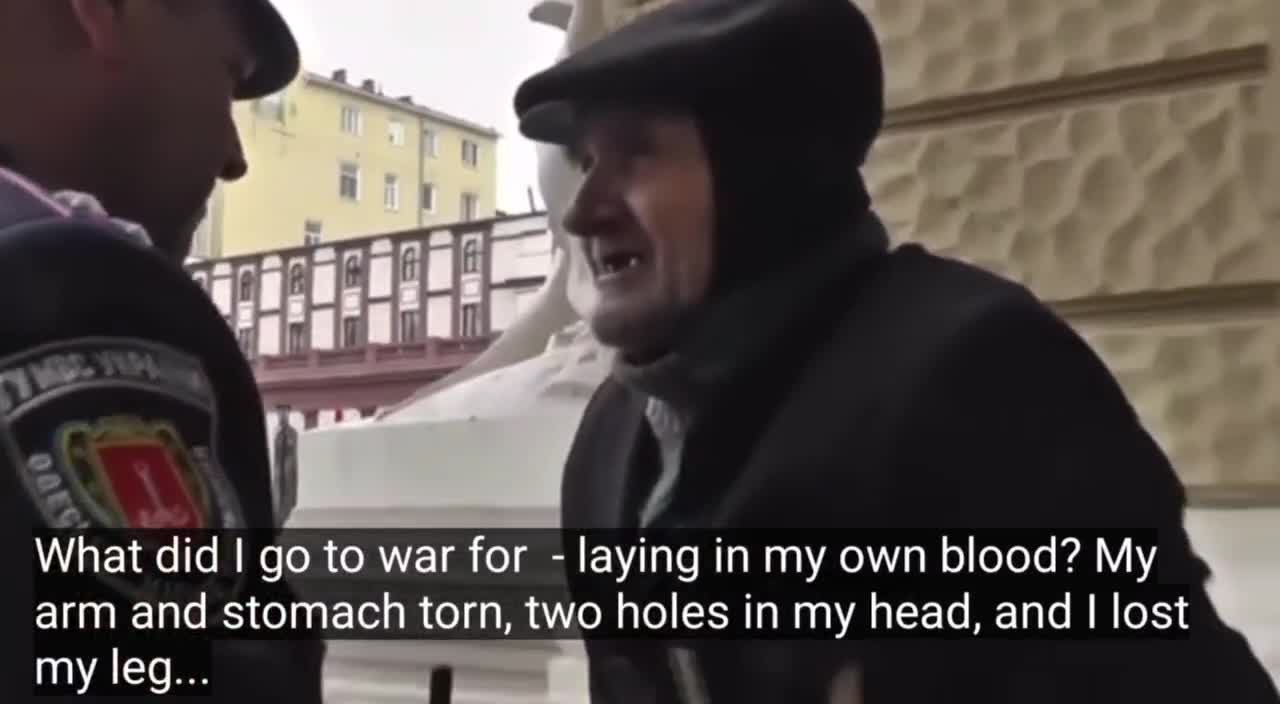 WWII veteran asks what he went to war for?