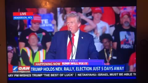 🦅 OAN Henderson Nevada rally happy Halloween 🎃 Thursday 07:25 pm