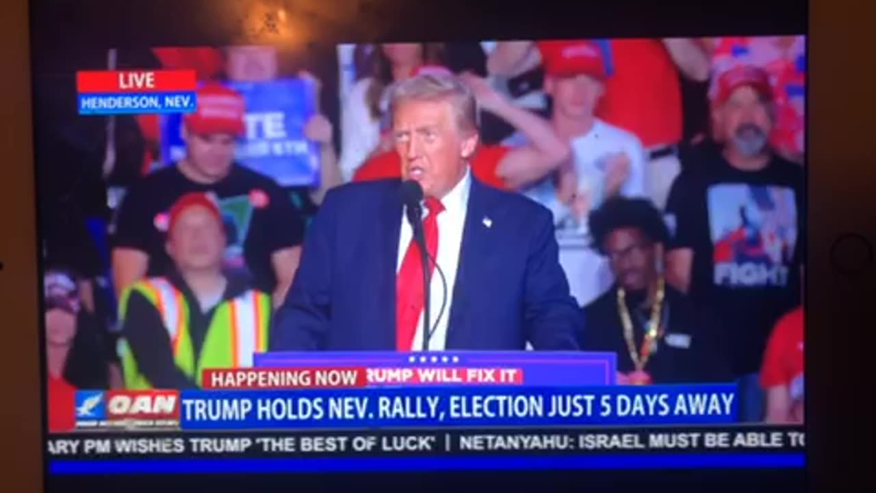 🦅 OAN Henderson Nevada rally happy Halloween 🎃 Thursday 07:25 pm