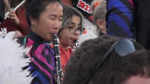 9-22-2022 Shannon 8th Grade Band at High School Football Game