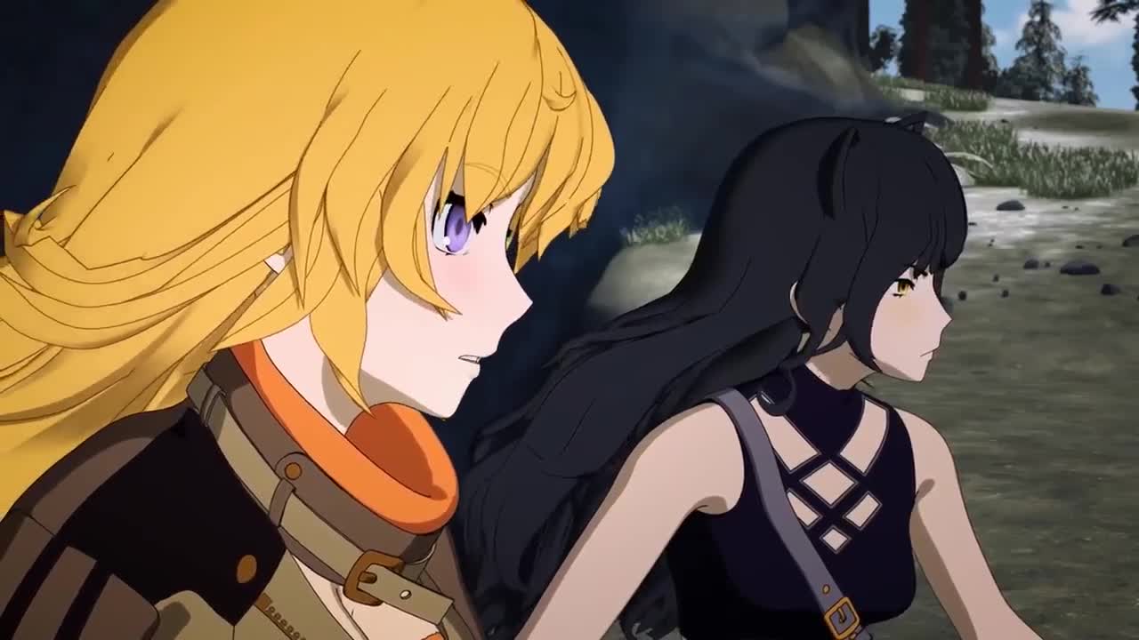 RWBY - Blake & Yang vs Adam (Full Fight Super-cut)