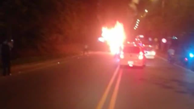Motociclista falleció tras chocar contra un bus intermunicipal en Piedecuesta