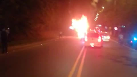 Motociclista falleció tras chocar contra un bus intermunicipal en Piedecuesta