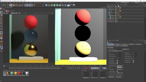 C 4D Redshift Rendering Optimization Tutorial (Part 1. No subtitles)