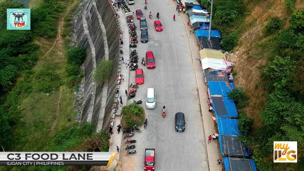 FROM THE TOP | C3 Food Lane - Iligan City, Philippines