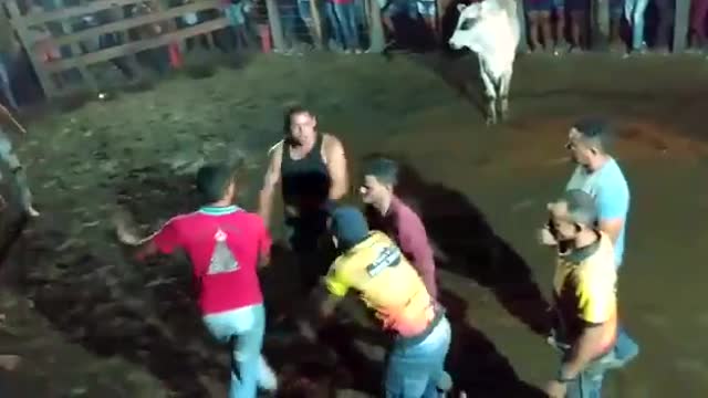 men's fight in Brazil