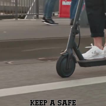 Keep a safe following distance behind other vehicles.