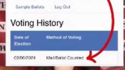 Voter fraud happening in Nevada. Check your voting history in your state.