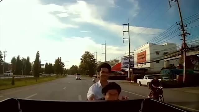 Dash Cam Car Crash