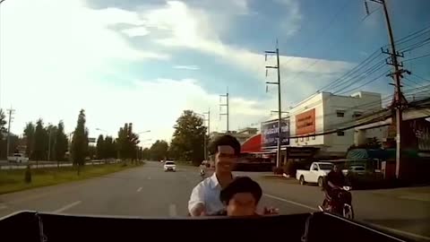 Dash Cam Car Crash