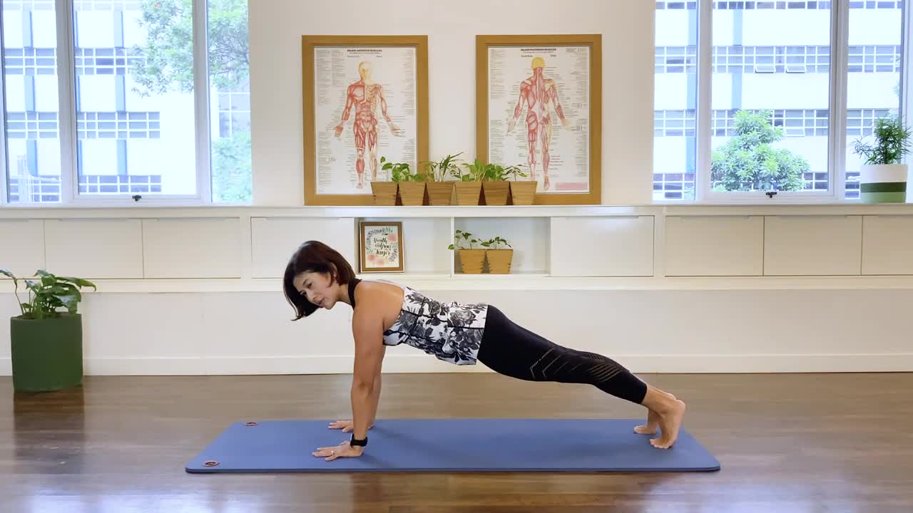 Build Upper Body Strength - Pilates - 35 mins - Low impact strengthening exercise