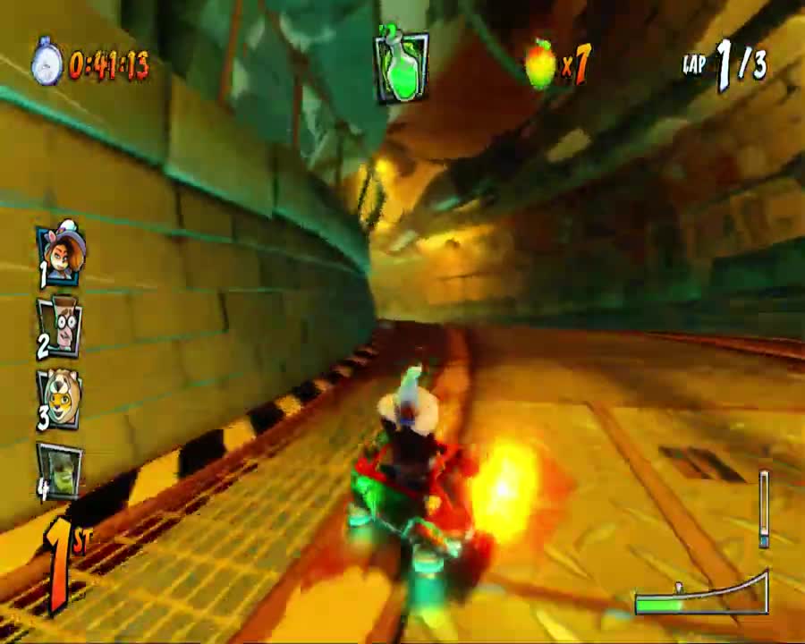 Crash Team Racing Nitro Fueled - Sewer Speedway Mirror Mode Gameplay