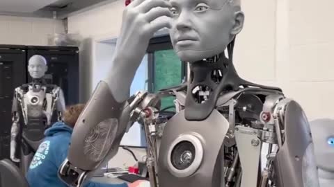 Humanoidní robot Ameca od společnosti Engineered Arts