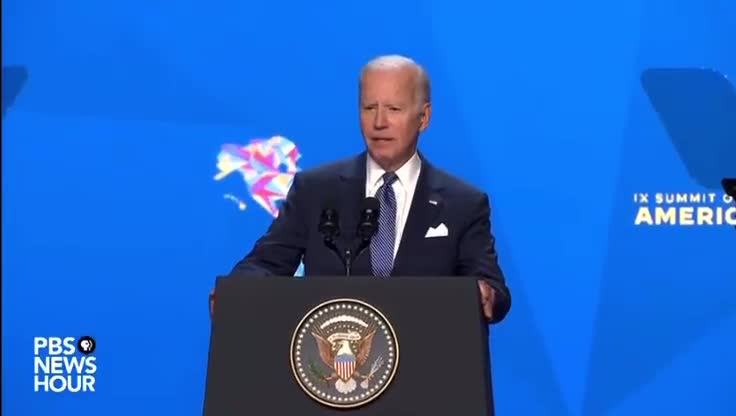 Bumbling Biden Gets HECKLED During Speech At Summit