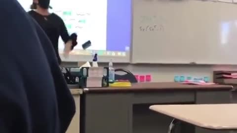 CRINGE !!! Teacher acts weird in class