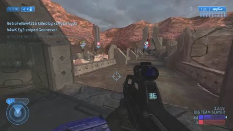 Halo 2 Classic Big Team - Big Team Slayer on Uplift Multiplayer Gameplay
