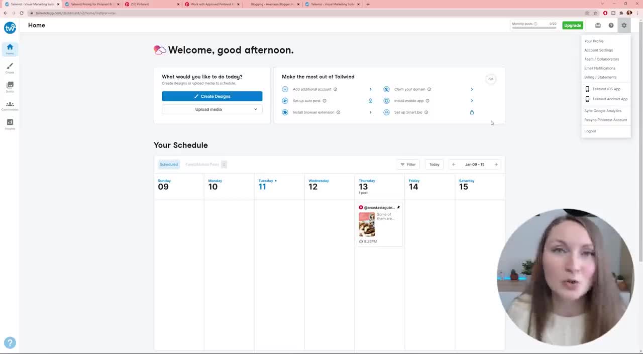 TAILWIND: PINTEREST TUTORIAL– How to Use Tailwind App to Get Free Pinterest Traffic (UPDATED)