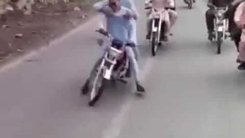 Funny video _bike crash