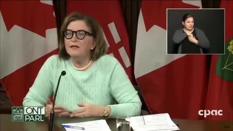 Ontario Health Officials caught HOT MIC