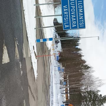 Niirala Finnish-Russian border zone & customs. 19.3.2024