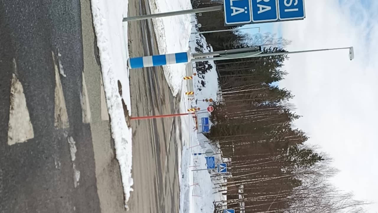 Niirala Finnish-Russian border zone & customs. 19.3.2024