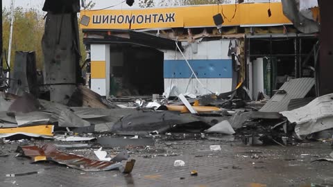 Upon arrival at the gas station in dnieper
